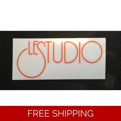 Le Studio Orange Decals 5 X 2 1/2